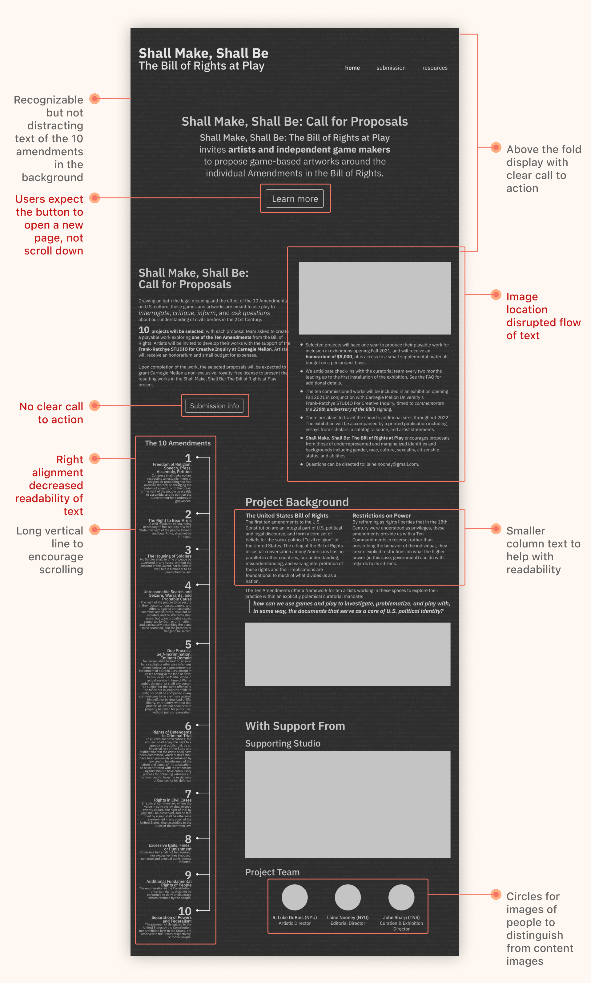 Medium Fidelity prototypes
